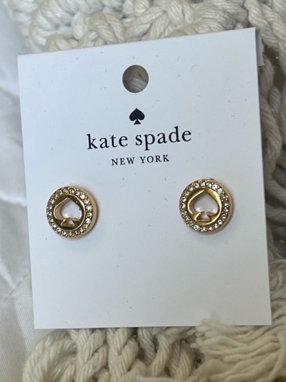 Kate Spade Gold & Stone Stud
Earrings Size OS